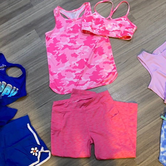 3 sets for $35 girls matching short sets - Picture 3 of 4